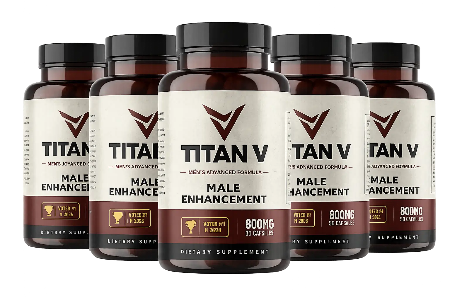 Titan V five bottle best package